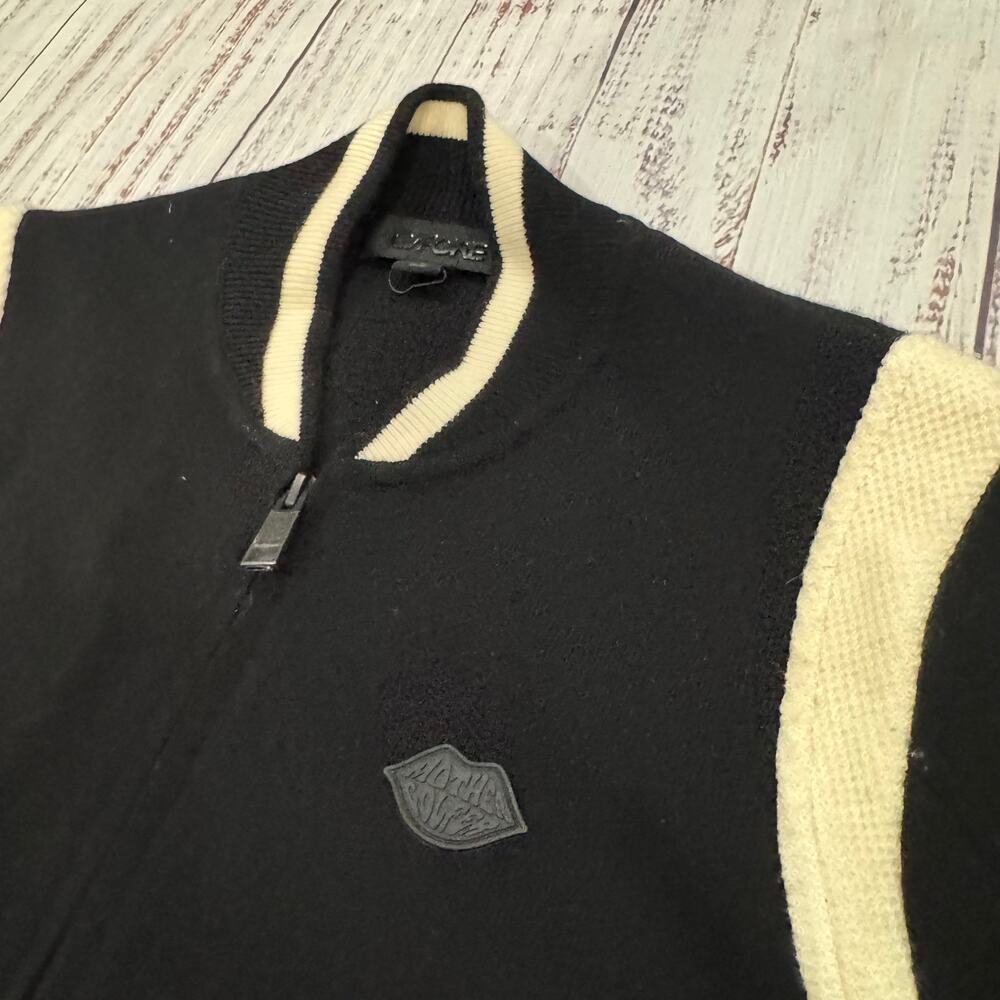 G/FORE Contrast Stripe Wool Cashmere Bomber Jacket Women's Small - Picture 4 of 12